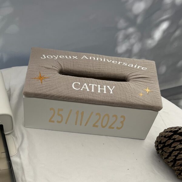 Customiser une urne anniversaire, mariage...