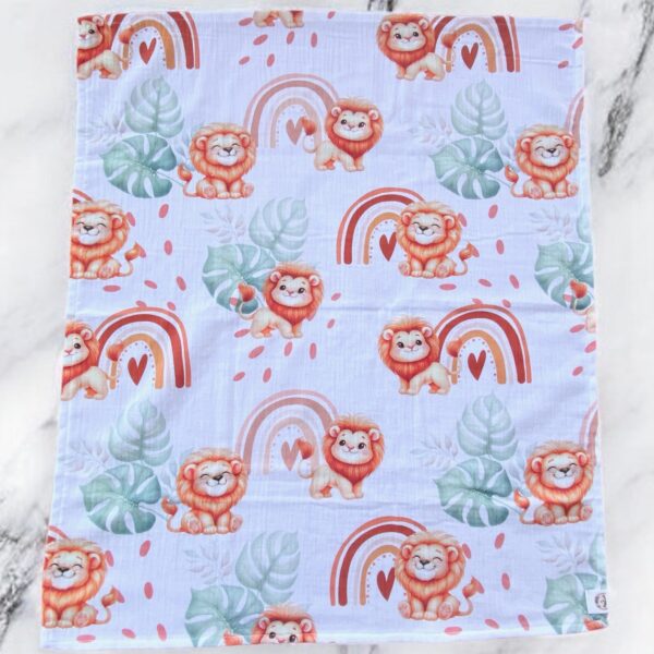 Coffret de naissance "Bébé Lion / Arc en ciel – Image 7