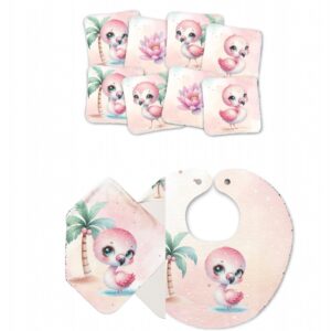 Coffret de naissance "Flamand rose"