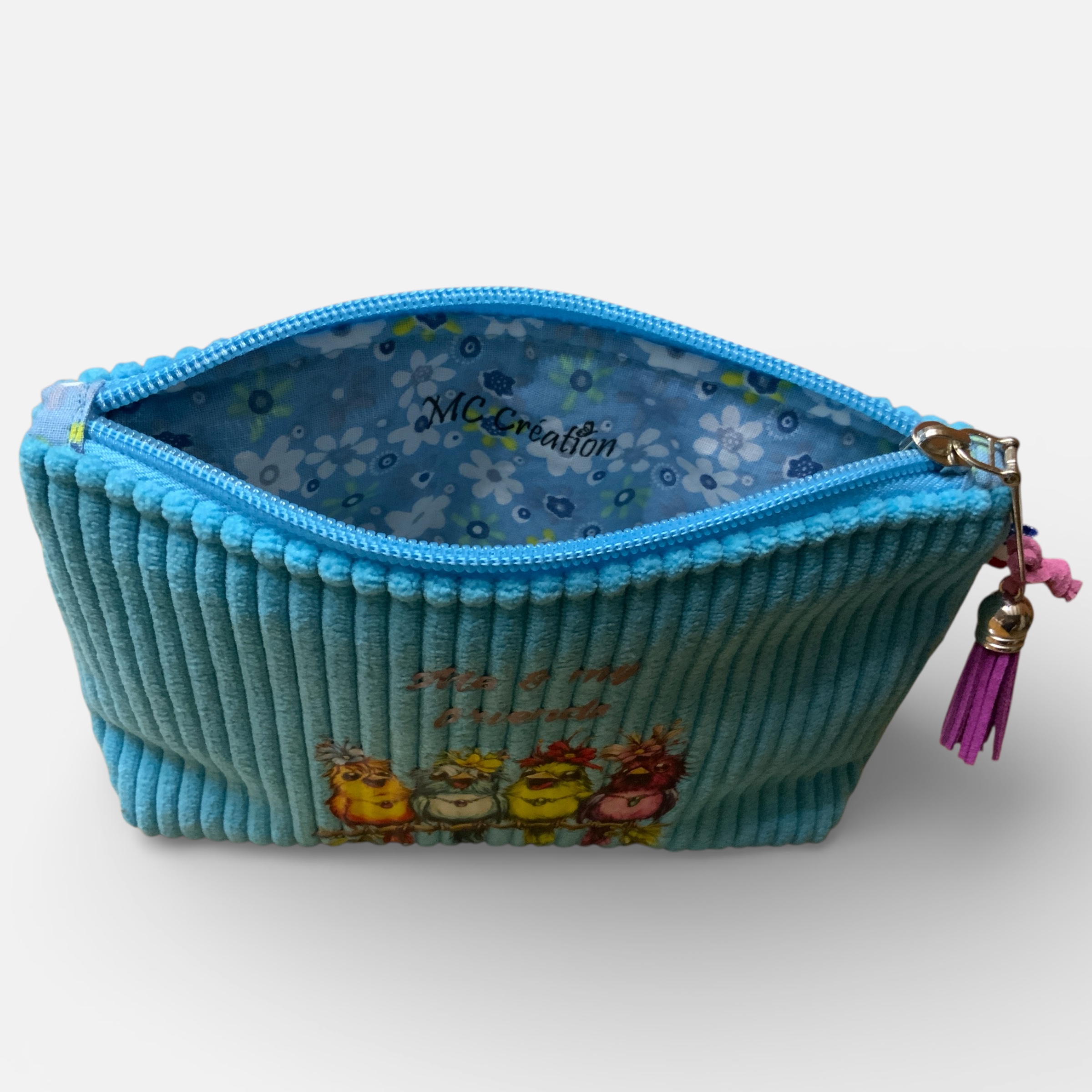 Pochette turquoise "Me & my friends" – Image 2